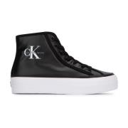 Calvin Klein Stiliga Sneakers för Trendig Look Black, Dam