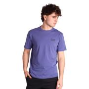 Emporio Armani EA7 Casual Bomull T-shirt Blue, Herr