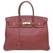 Hermès Vintage Pre-owned Laeder handvskor Red, Dam