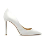 Jimmy Choo Höga klackar 'Romy' White, Dam