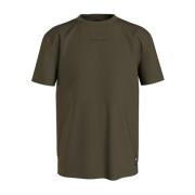 Tommy Jeans Ekologisk Bomull T-shirt - Rak passform Green, Herr