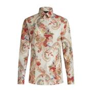 Etro Blommig Paisley Print Skjorta Multicolor, Dam