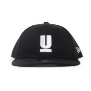 Undercover Svart Snapback Cap med Signatur Broderi Black, Herr