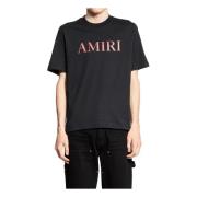 Amiri Gradient Logo T-shirt Black, Herr