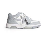 Off White Multifärgad Side Arrow Patch Läder Sneakers Multicolor, Herr