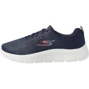 Skechers Memory Foam Sneakers Marin Röd Trim Blue, Herr