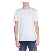 Peuterey Manderly T-shirt Vår/Sommar Kollektion Bomull White, Herr