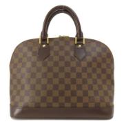 Louis Vuitton Vintage Pre-owned Canvas louis-vuitton-vskor Brown, Dam