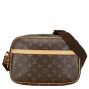 Louis Vuitton Vintage Pre-owned Canvas louis-vuitton-vskor Brown, Dam