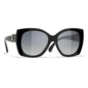 Chanel Sunglasses Black, Unisex