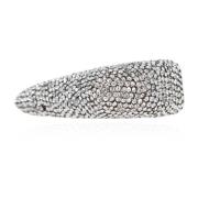 Alexander McQueen Armband med kristaller Gray, Dam