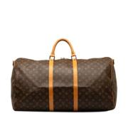 Louis Vuitton Vintage Pre-owned Canvas resvskor Brown, Dam