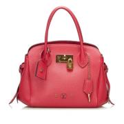 Louis Vuitton Vintage Pre-owned Laeder handvskor Red, Dam