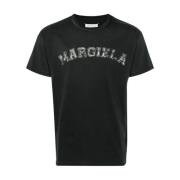 Maison Margiela Stiliga T-shirts och Polos Black, Herr