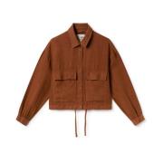 Twothirds Jackets Brown, Dam