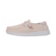 Hey Dude Pastel Chambray Sneaker Pink, Dam