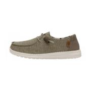 Hey Dude Boho-Casual Chambray Sneaker Green, Dam