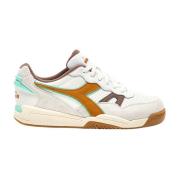 Diadora Retro Tennisinspirerad Sportig Sneaker Multicolor, Herr