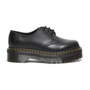 Dr. Martens Platform Quad Sko Black, Dam