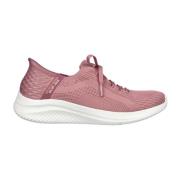 Skechers Brilliant Path Slip-ons Pink, Dam