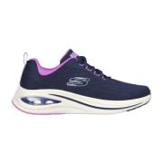 Skechers Sportig och Elegant Sneaker med Air Cooled Memory Foam Blue, ...