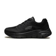 Skechers Atletisk Stödjande Sneaker Black, Herr