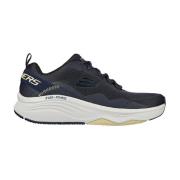 Skechers Andningsbar Fitness Sneaker Blue, Herr