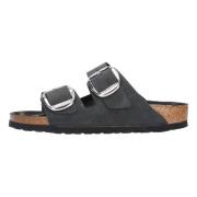 Birkenstock Klassisk Lädersandal Black, Dam