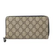 Gucci Vintage Pre-owned Canvas plnbcker Beige, Dam