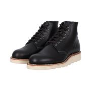 Red Wing Shoes 3450 Runda Stövlar för Kvinnor Black, Dam