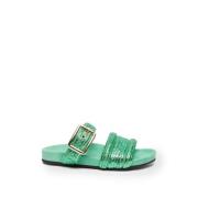 Bettina Vermillon Charlie sandaler Green, Dam