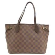 Louis Vuitton Vintage Pre-owned Canvas axelremsvskor Brown, Dam