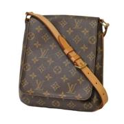 Louis Vuitton Vintage Pre-owned Canvas louis-vuitton-vskor Brown, Dam