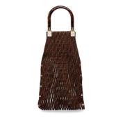 Fendi Vintage Pre-owned Mocka totevskor Brown, Dam