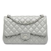 Chanel Vintage Pre-owned Laeder chanel-vskor Gray, Dam