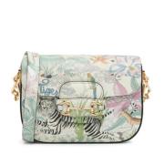 Gucci Vintage Pre-owned Laeder crossbodyvskor Multicolor, Dam