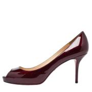 Christian Louboutin Pre-owned Pre-owned Laeder klackskor Red, Dam