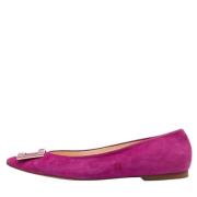 Carolina Herrera Pre-owned Pre-owned Mocka lgskor Pink, Dam