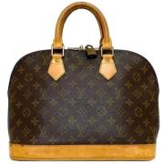 Louis Vuitton Vintage Pre-owned Canvas louis-vuitton-vskor Brown, Dam