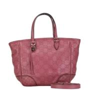 Gucci Vintage Pre-owned Laeder handvskor Pink, Dam