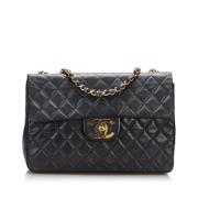 Chanel Vintage Pre-owned Laeder chanel-vskor Black, Dam