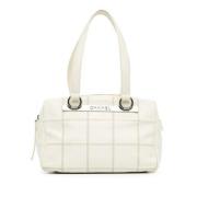 Chanel Vintage Pre-owned Laeder chanel-vskor White, Dam