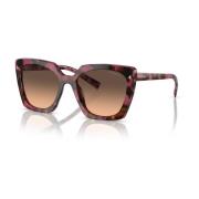 Prada Fyrkantiga solglasögon med bruna linser Brown, Unisex