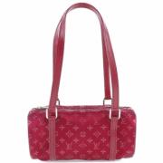 Louis Vuitton Vintage Pre-owned Satin louis-vuitton-vskor Red, Dam