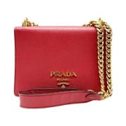 Prada Vintage Pre-owned Laeder prada-vskor Red, Dam