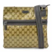 Gucci Vintage Pre-owned Plast axelremsvskor Brown, Dam