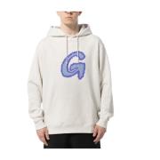 Gramicci Fuzzy G-Logo Hoodie Gray, Herr