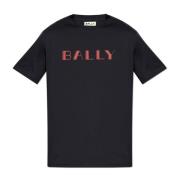 Bally T-shirt med tryckt logotyp Blue, Herr