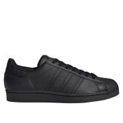Adidas Superstar 2.0 Svart Läder Sneakers Black, Herr