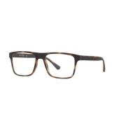 Emporio Armani Matte Havana solglasögon med transparenta linser Brown,...